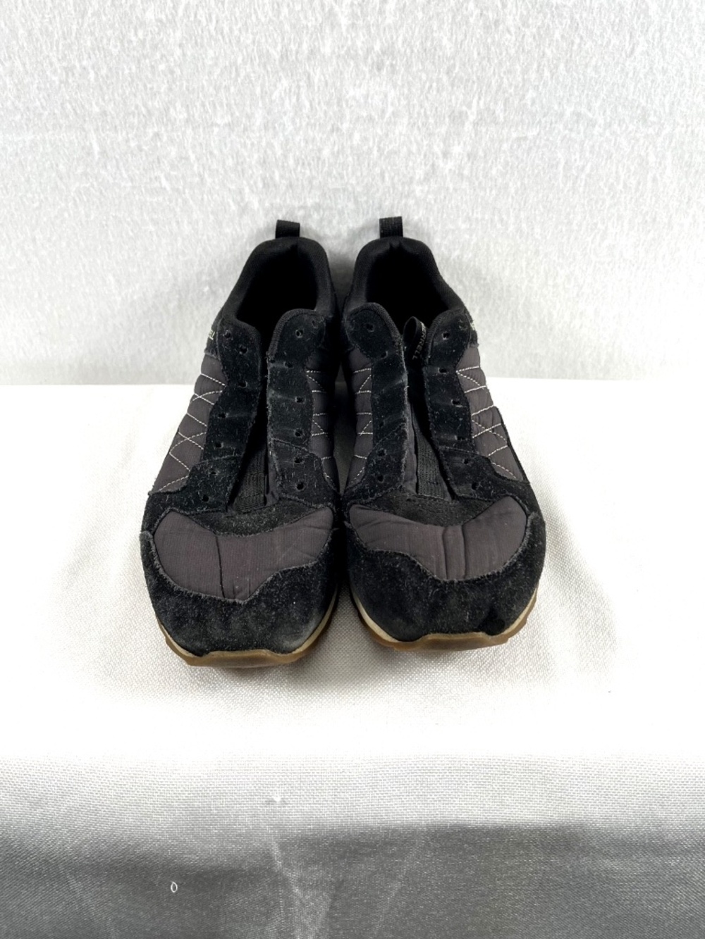 Merrell Men's Alpine Retro Sneakers Shoes Size 10.5 Black Suede Lace Up Hiking - Picture 2 of 8